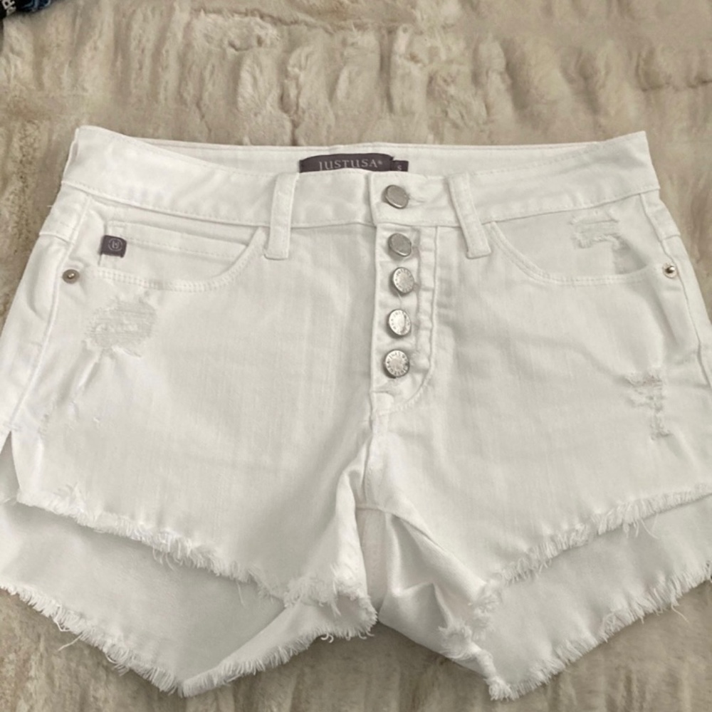 Pink Lily jean shorts